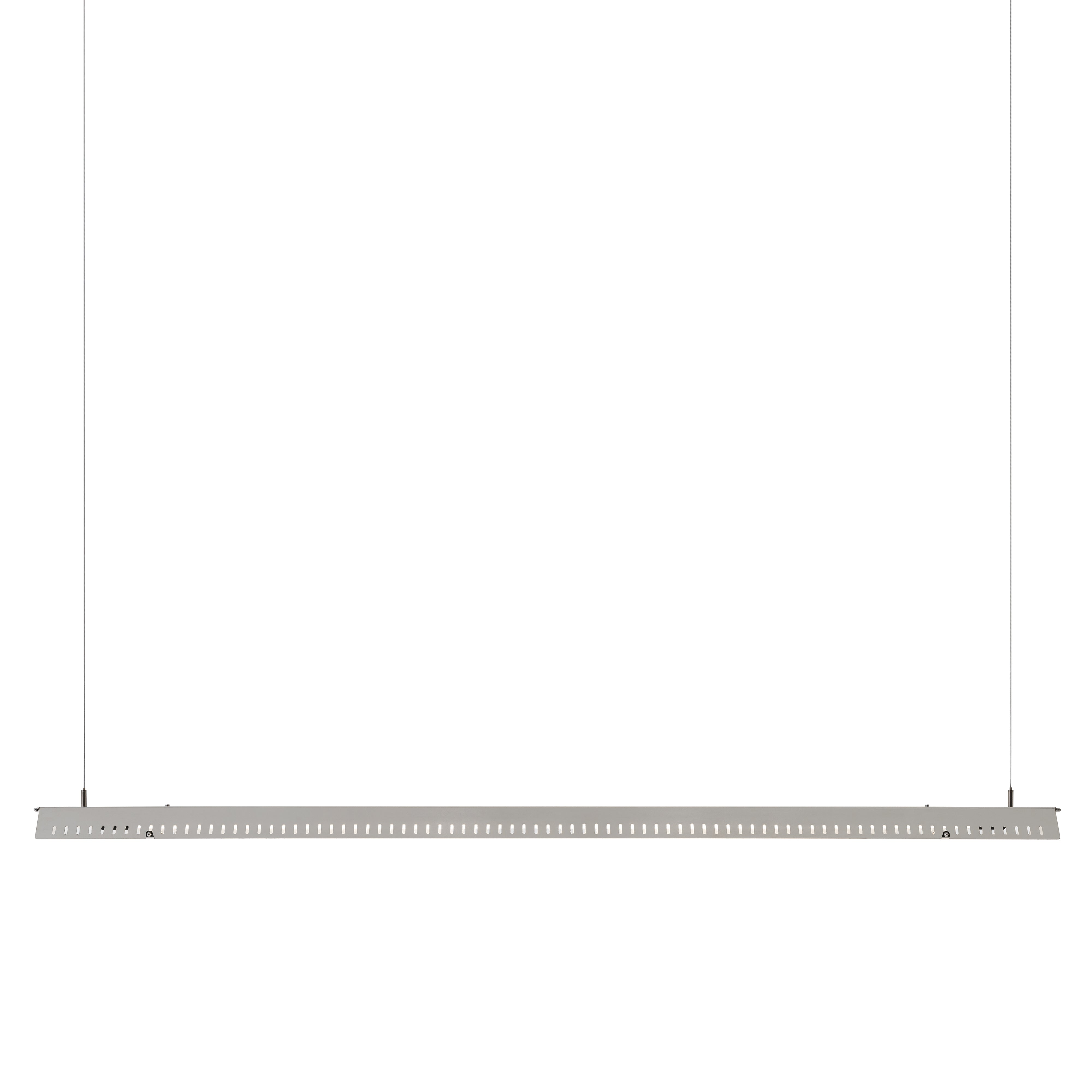 NM28 Ceiling Lamp: Inox Steel