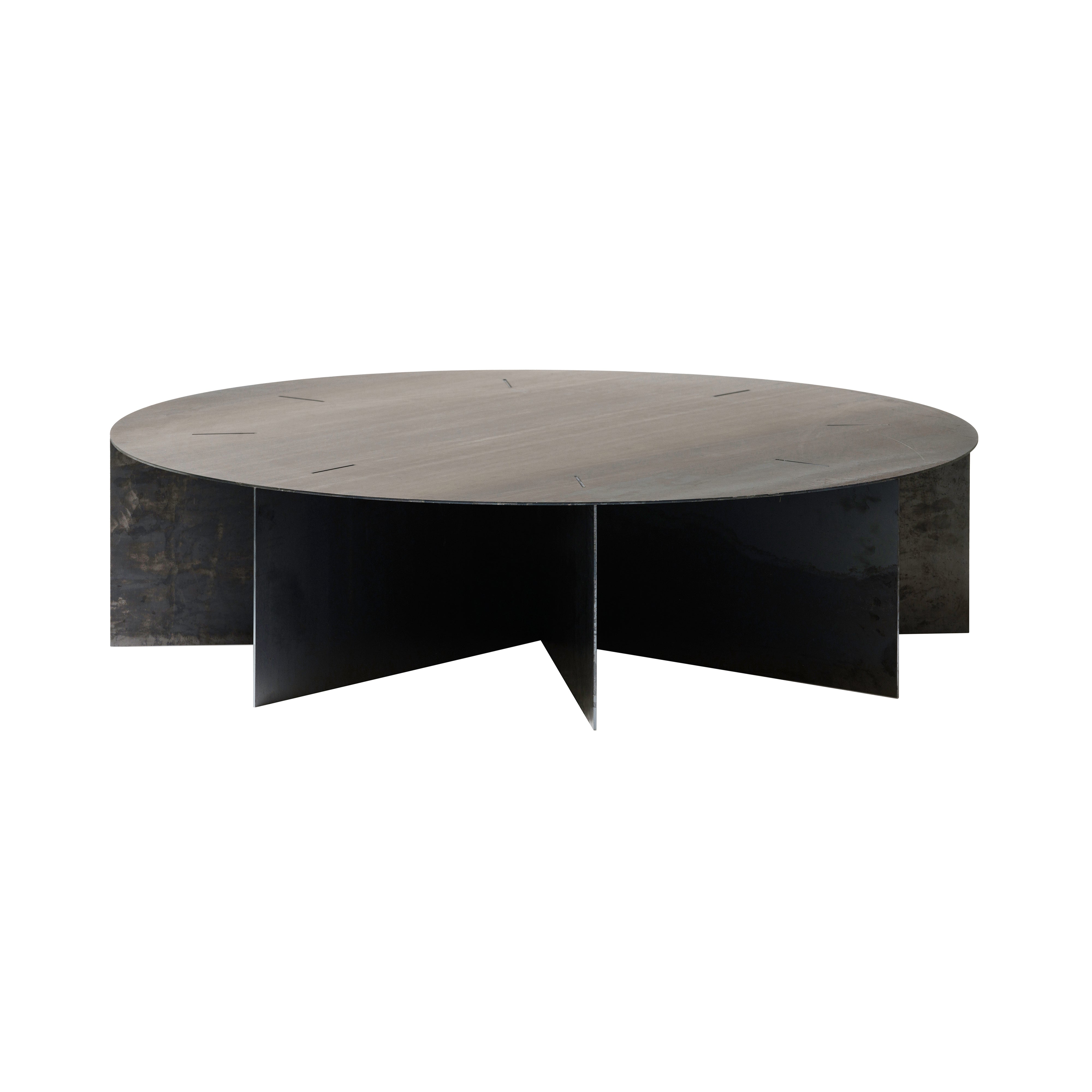 NM02 Coffee Table: Black Iron