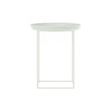 Duke Side Table: Lacquared Mineral