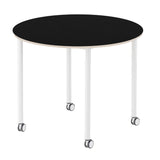 Base Table with Castors: Round + Large - 50.4