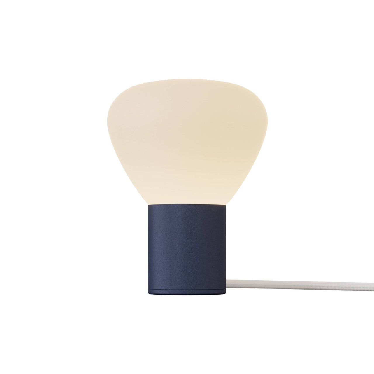 Parc 01 Table Lamp: Handswitch +  Midnight Blue + White
