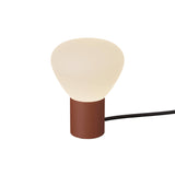 Parc 01 Table Lamp: Handswitch +  Terracotta + Black