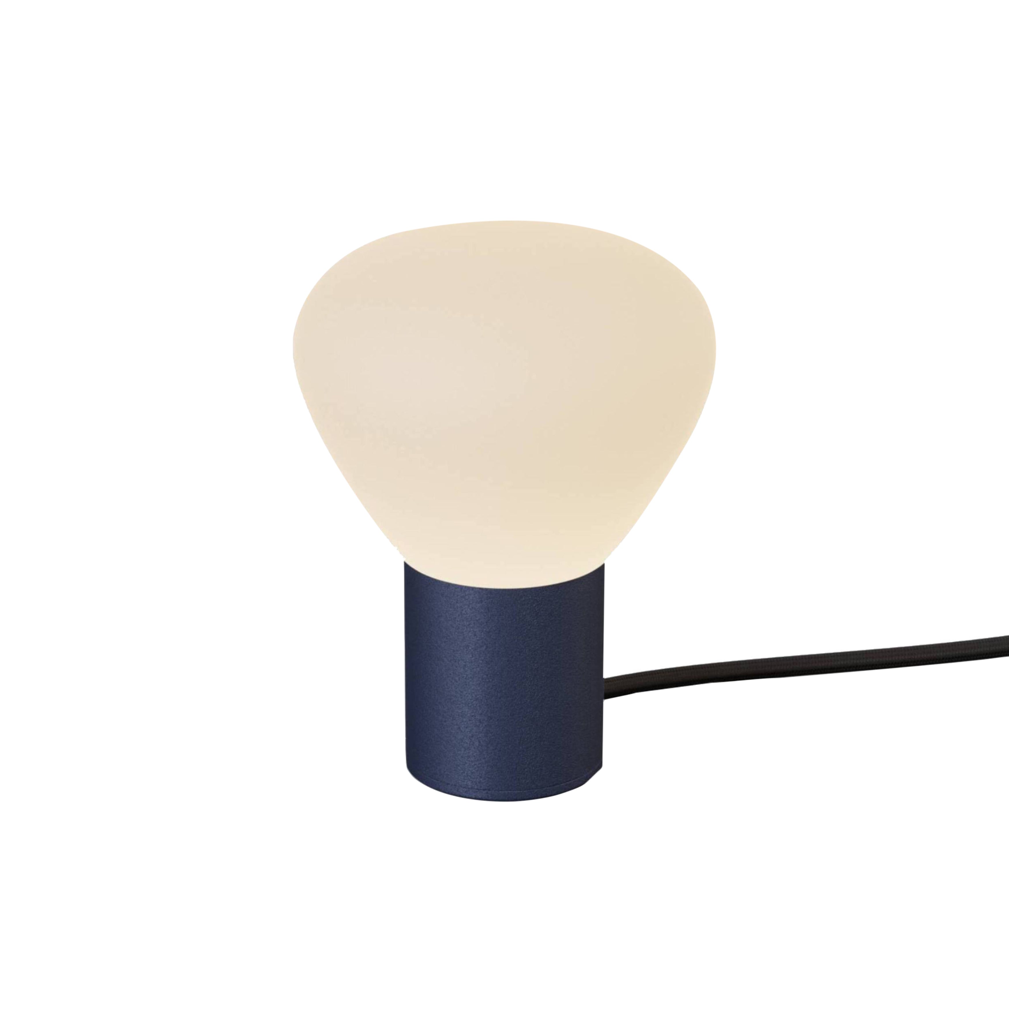 Parc 01 Table Lamp: Handswitch + Midnight Blue + Black
