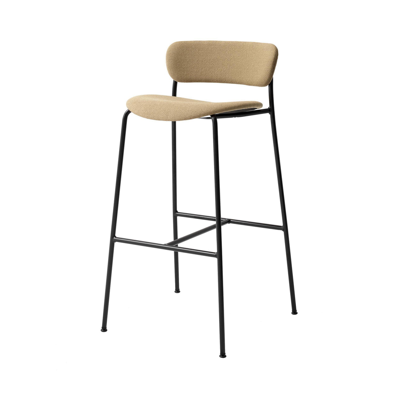 Pavilion Bar + Counter Stool Fully Upholstered: AV14 + AV15 + Bar (AV15)