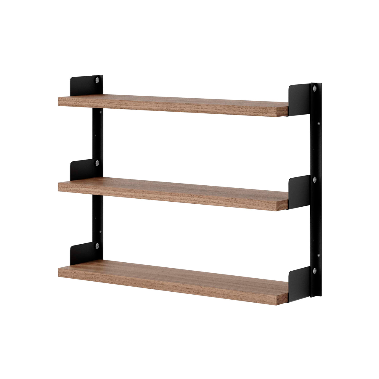 New Works Tea Shelf: Walnut + Black