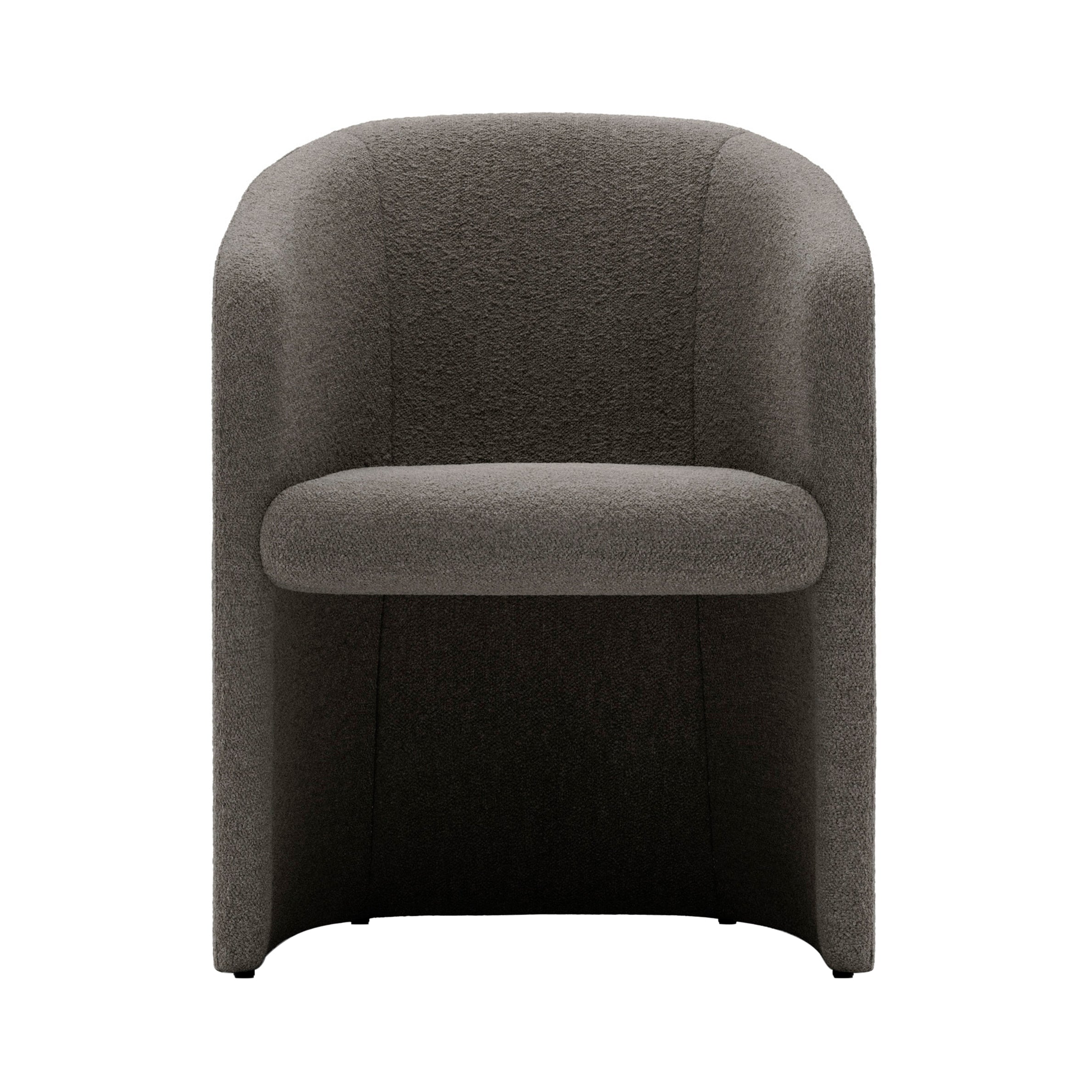 Covent Club Chair: Barnum Dark Taupe 10