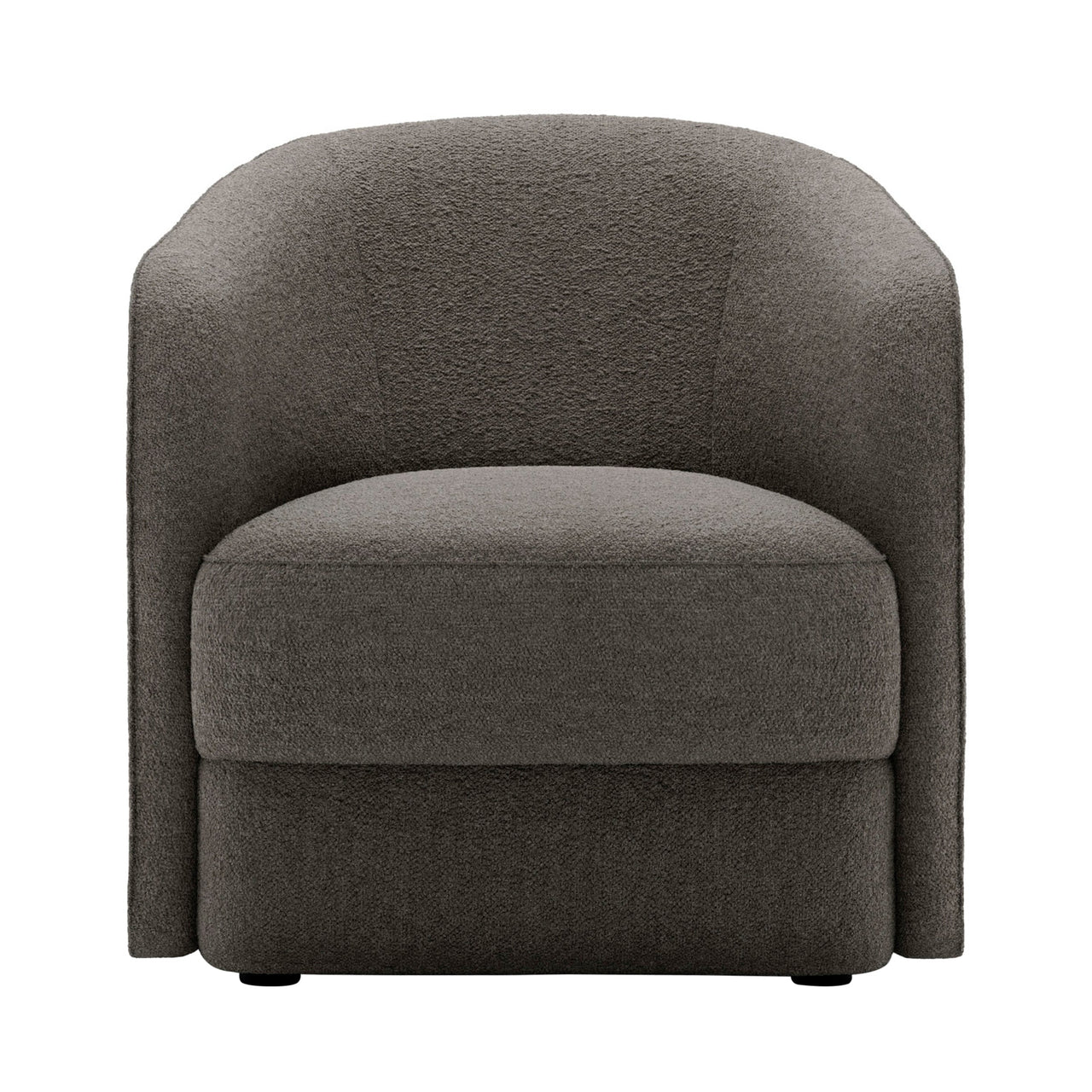 Covent Lounge Chair: Narrow + Barnum Dark Taupe 10