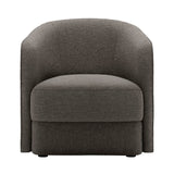 Covent Lounge Chair: Narrow + Barnum Dark Taupe