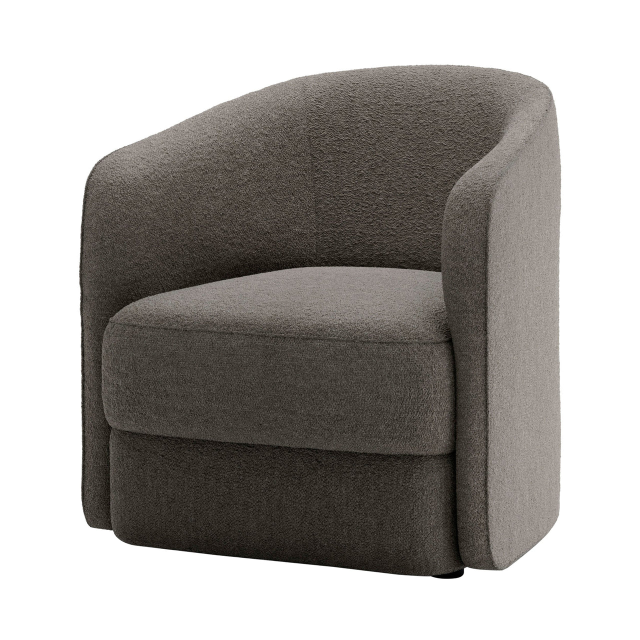 Covent Lounge Chair: Narrow + Barnum Dark Taupe 10