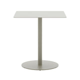 May Bistro Table: Square + Light Grey