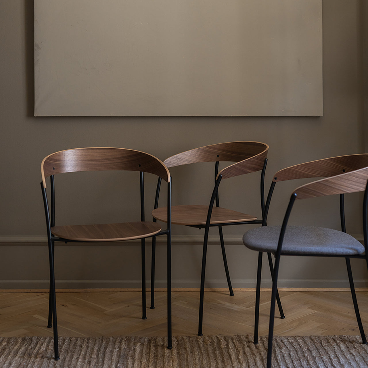 Missing Chair: Upholstered