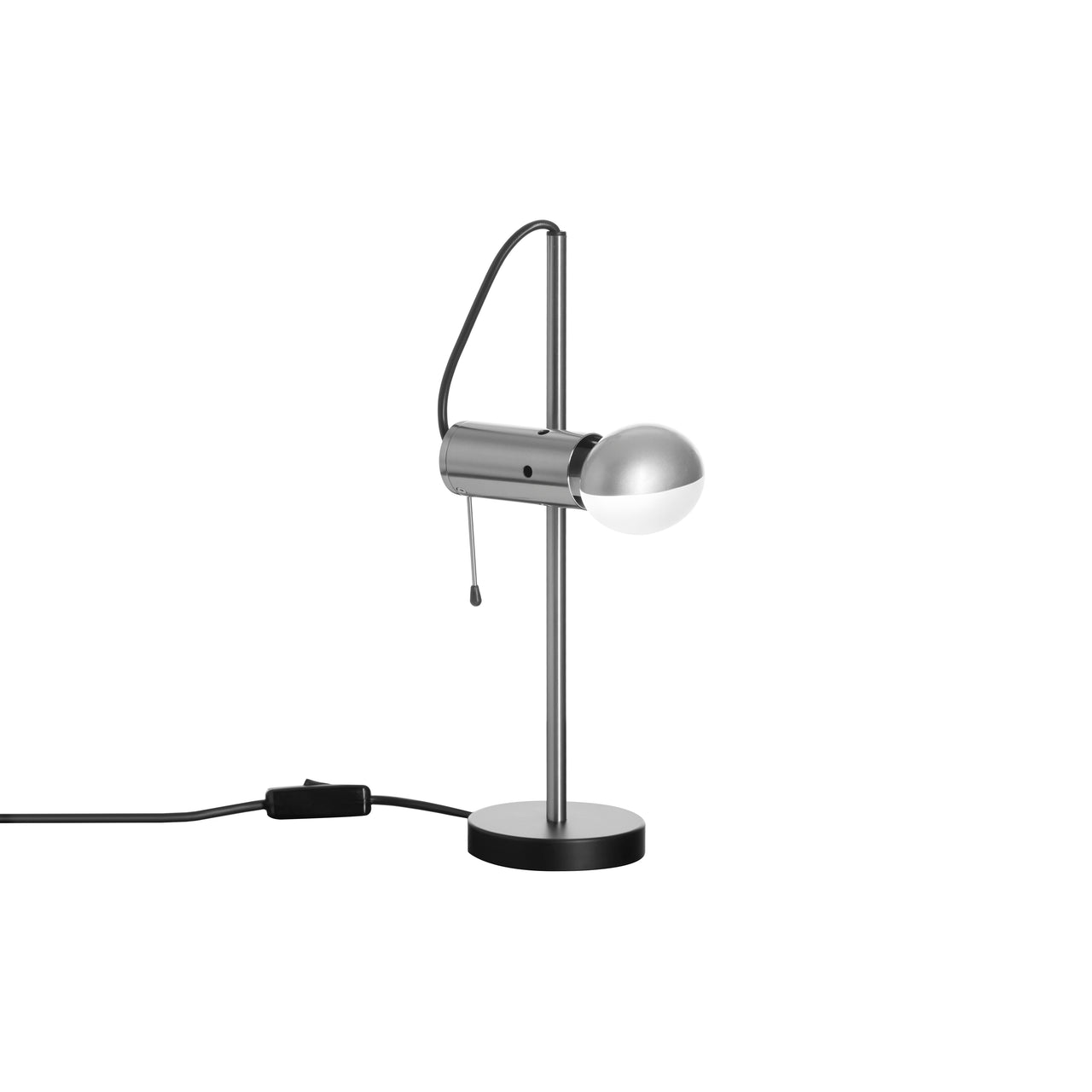Agnoli Table Lamp: Satin Nickel