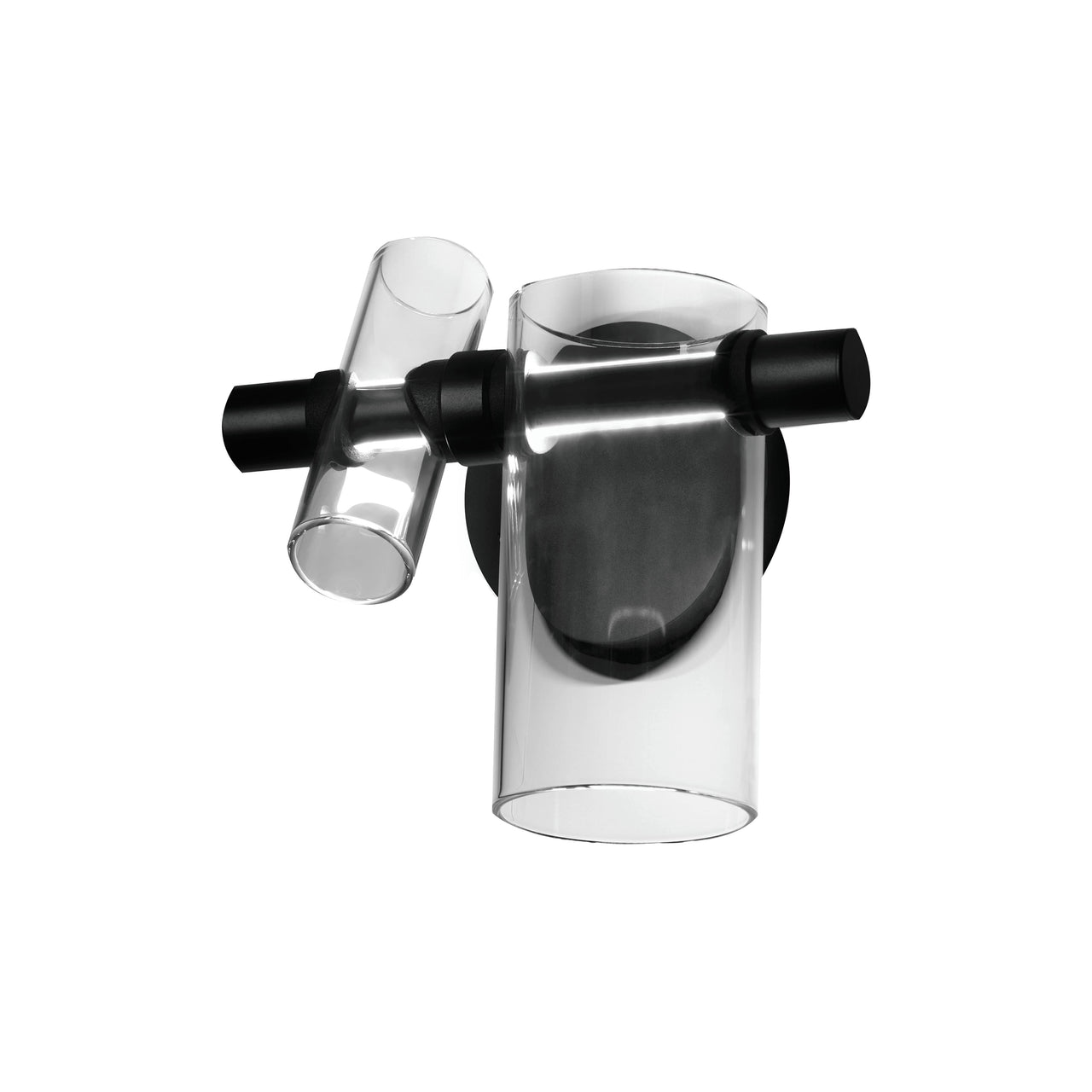 Dancing Glass Wall Lamp: Transparent