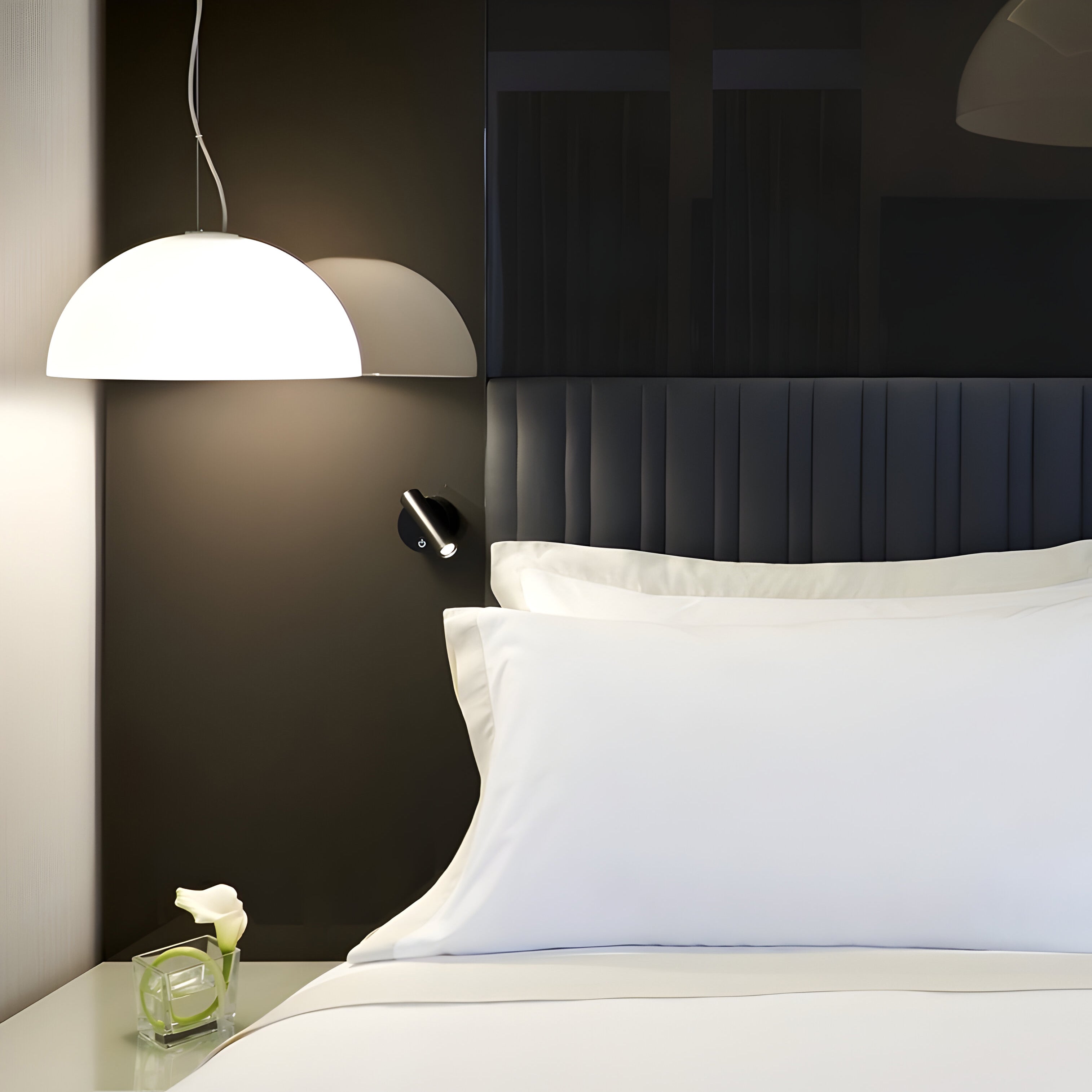 Sonora Suspension Lamp: Glass