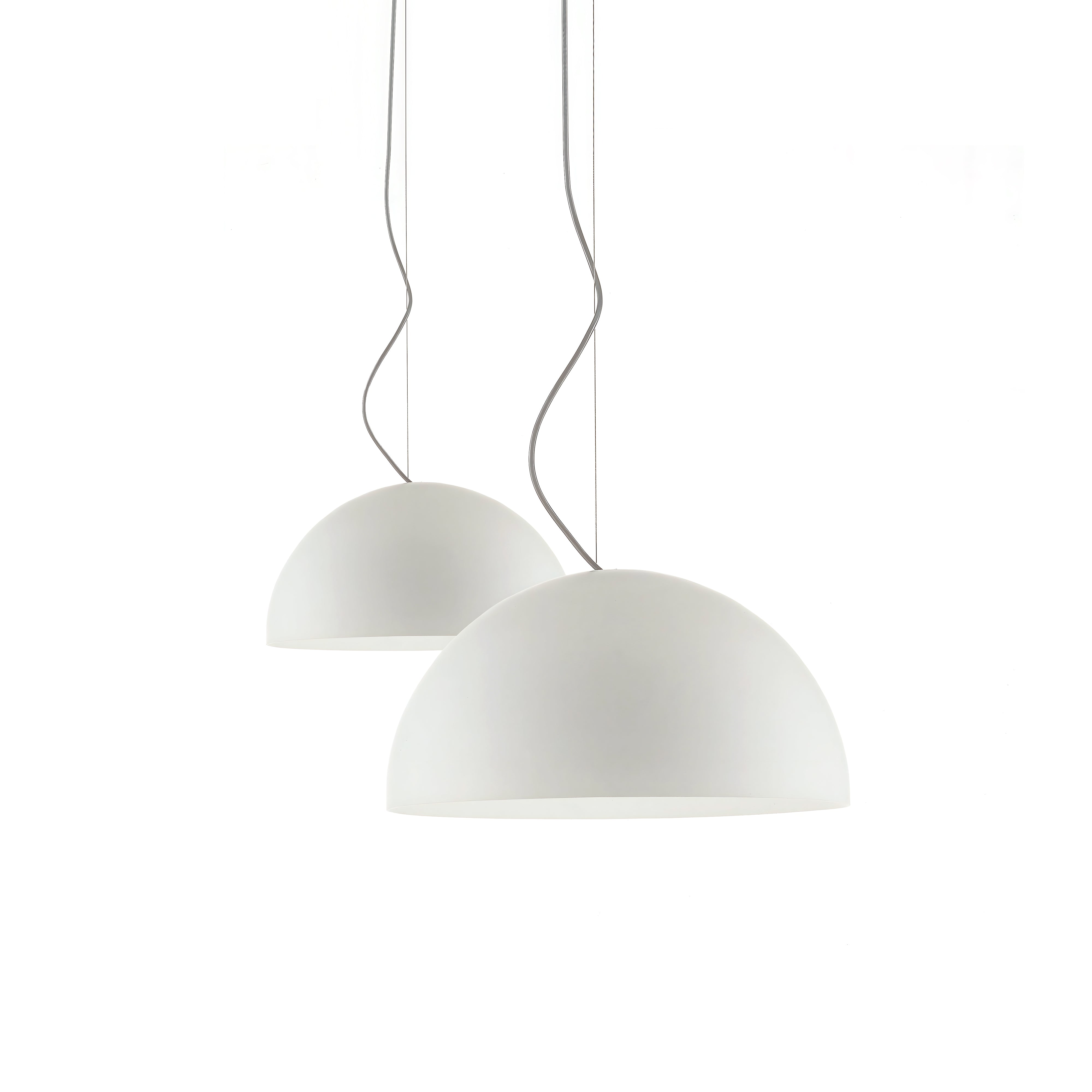 Sonora Suspension Lamp: Glass + Medium - 19.7