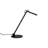 Calamaio Table Lamp: Satin Black Nickel