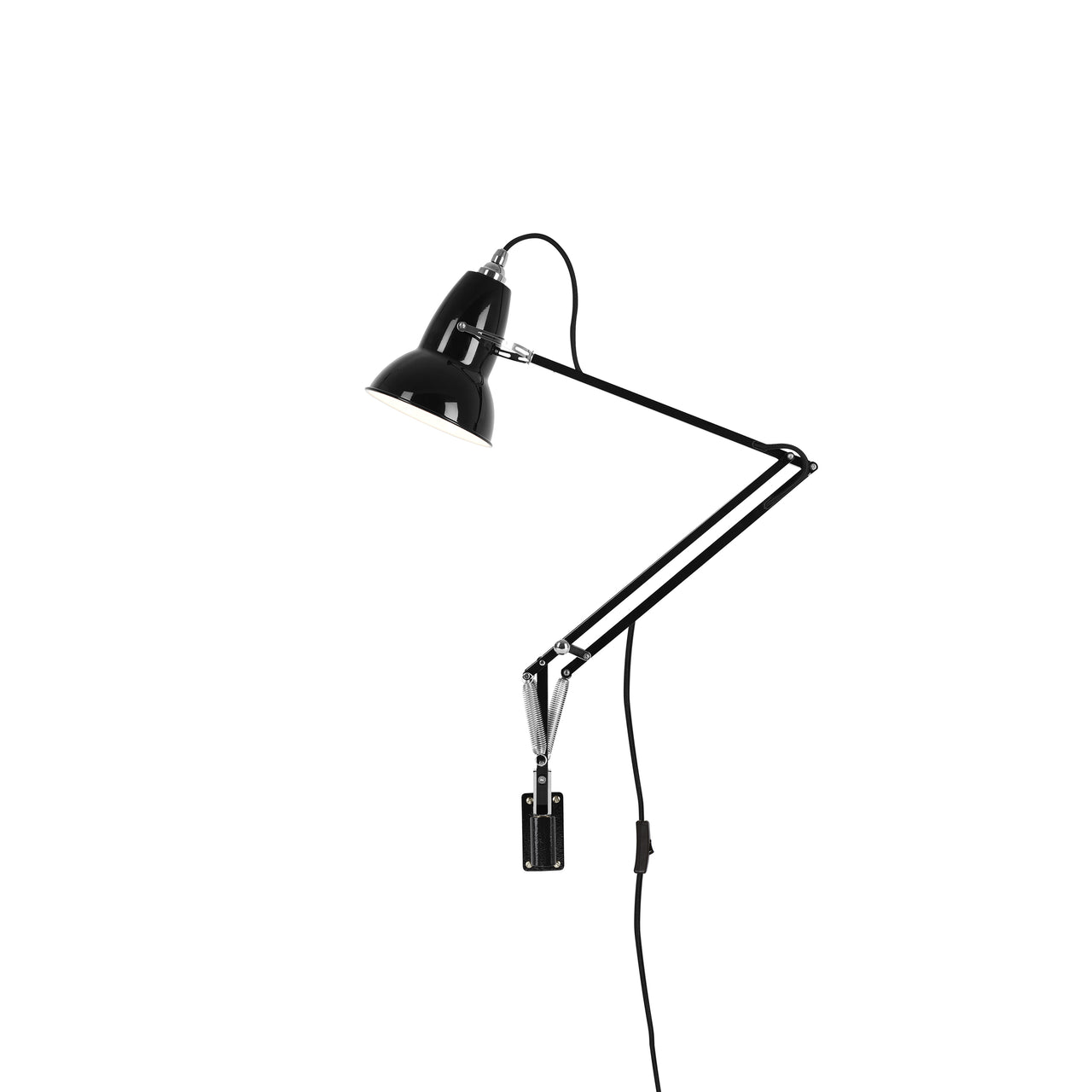 Original 1227 Wall Mounted Lamp: Jet Black