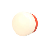 Pastille Wall Lamp: Collar + Droplet + Vermillion