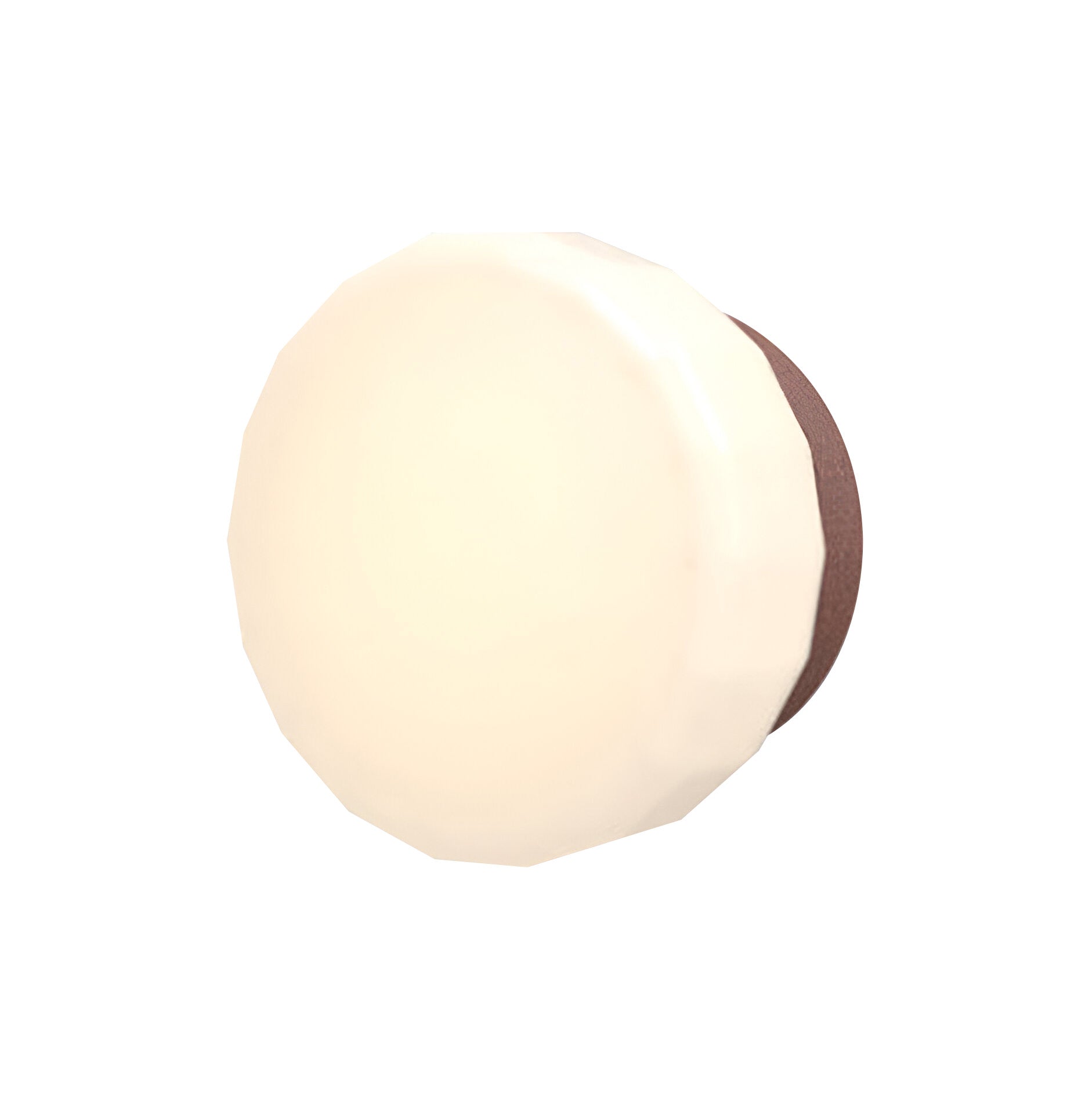 Pastille IP65 Wall Lamp: Collar + Faceted + Breccia