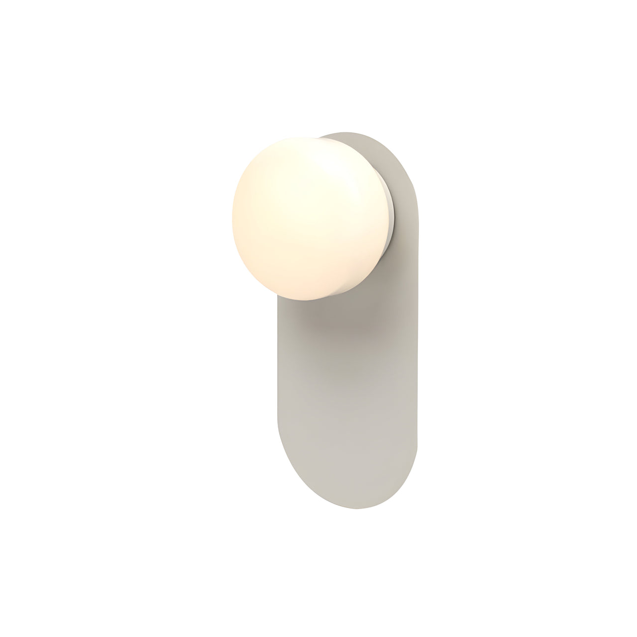 Pastille Wall Lamp: Wayfind + Droplet + Silk Grey