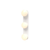 Pastille 3 IP65 Wall Lamp: 3 Vanity + Droplet + Matte White