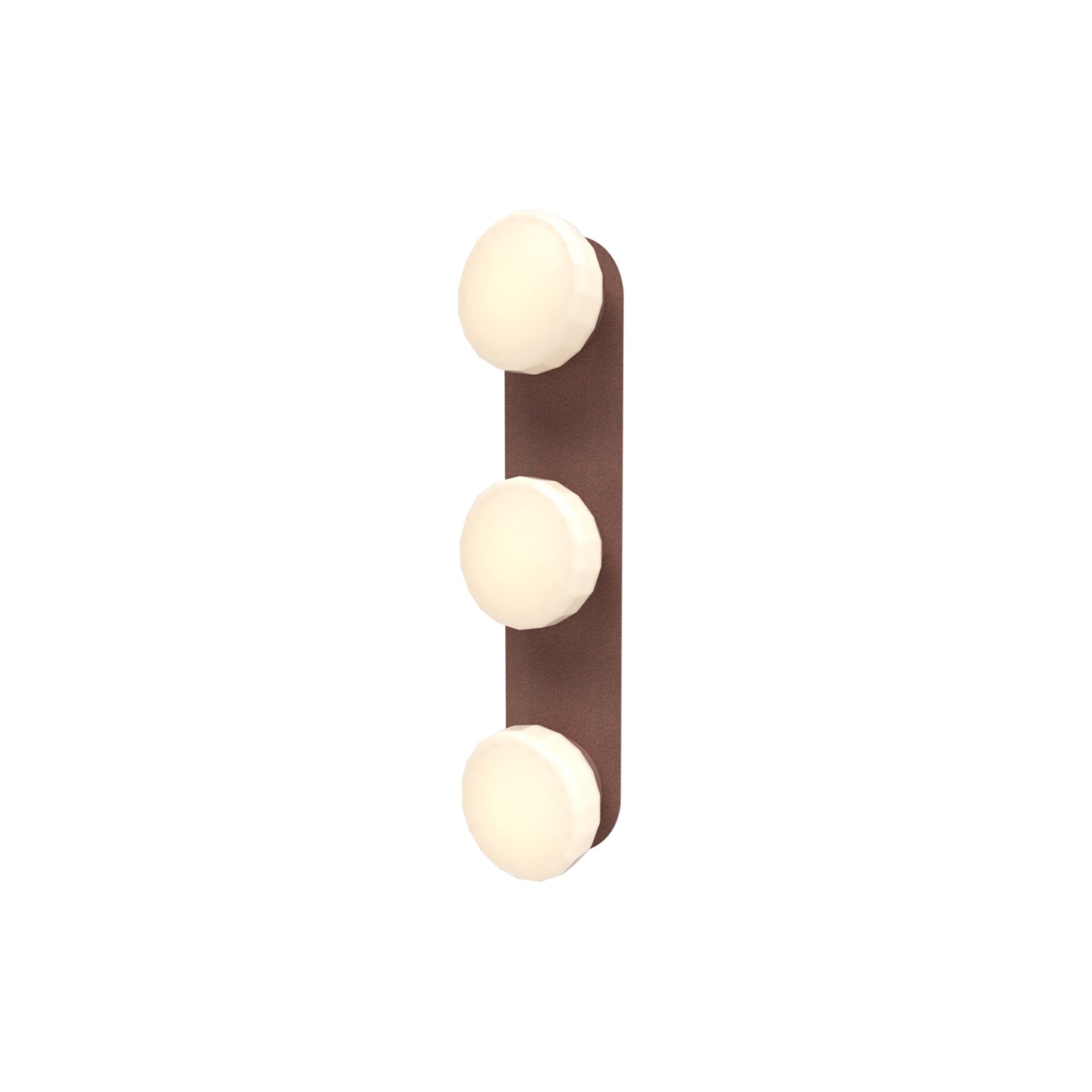 Pastille 3 IP65 Wall Lamp: 3 Vanity + Faceted + Breccia