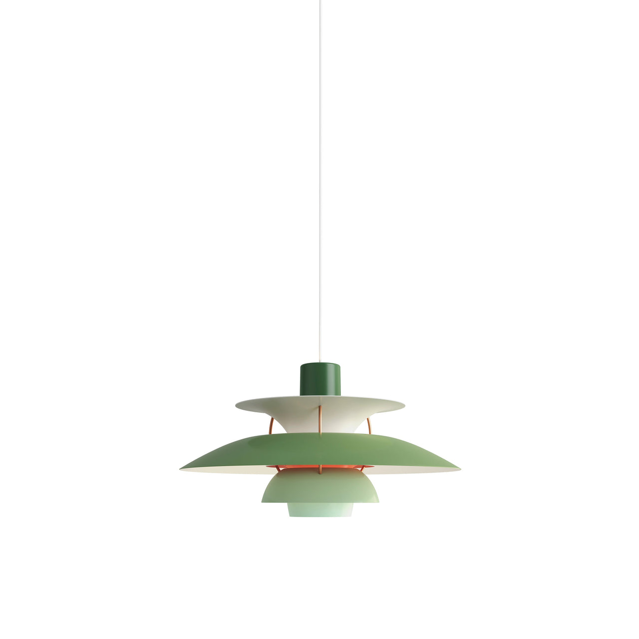 PH 5 Pendant: Hues of Green + Green
