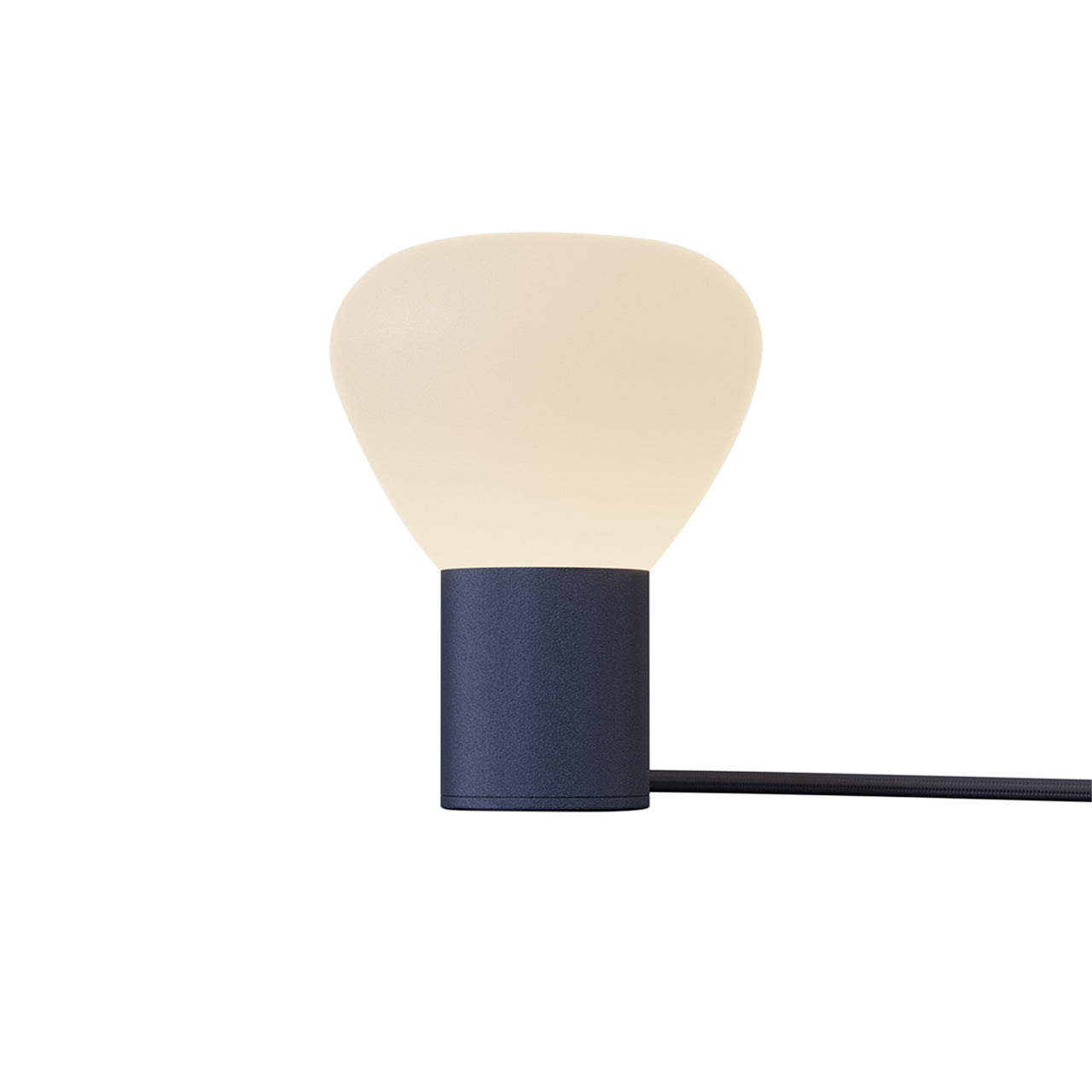 Parc 01 Table Lamp: Footswitch + Midnight Blue + Midnight Blue