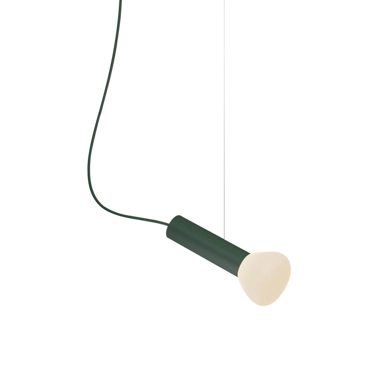 Parc 02 Pendant: with Anchor + Textured Green + Green