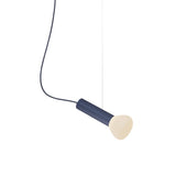 Parc 02 Pendant: with Anchor + Textured Midnight Blue + Midnight Blue