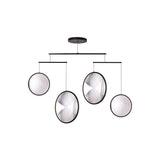 Focus Chandelier: Black + 4