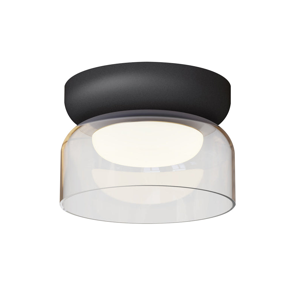 Totem Mini Flush Downlight: E + Clear + Black