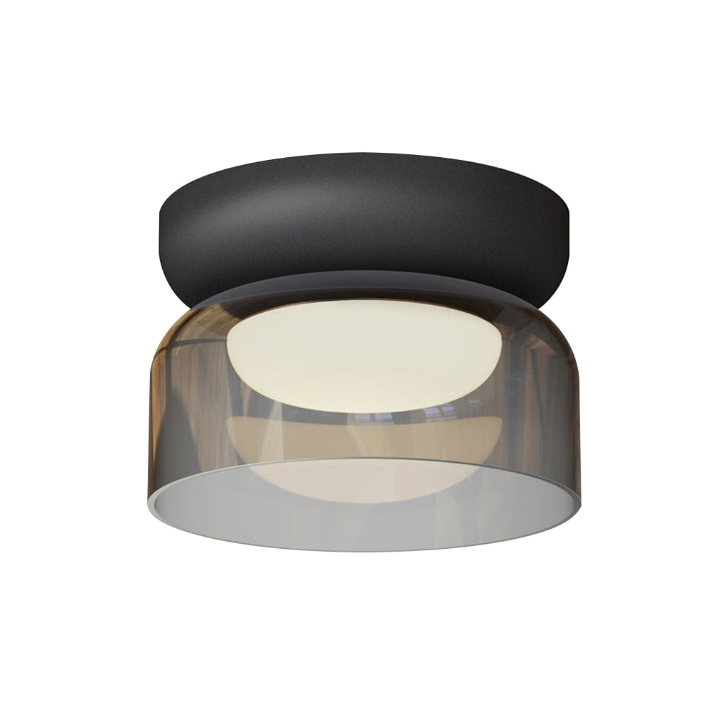 Totem Mini Flush Downlight: E + Smoke + Black
