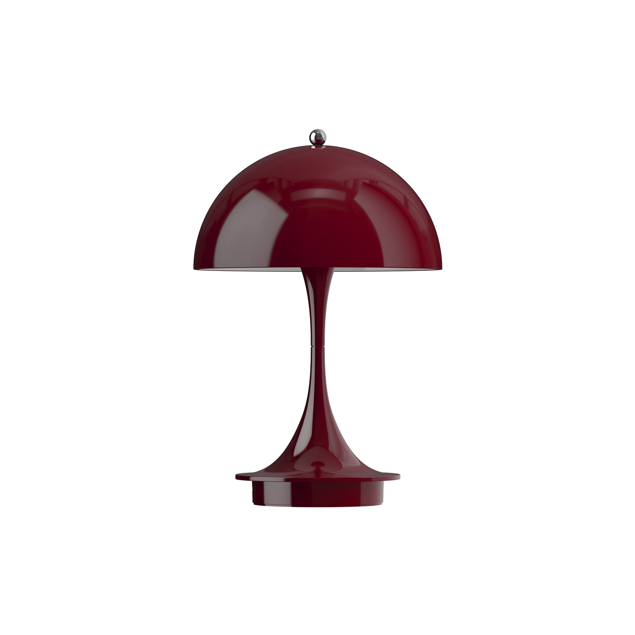 Panthella Portable Table Lamp: Burgundy