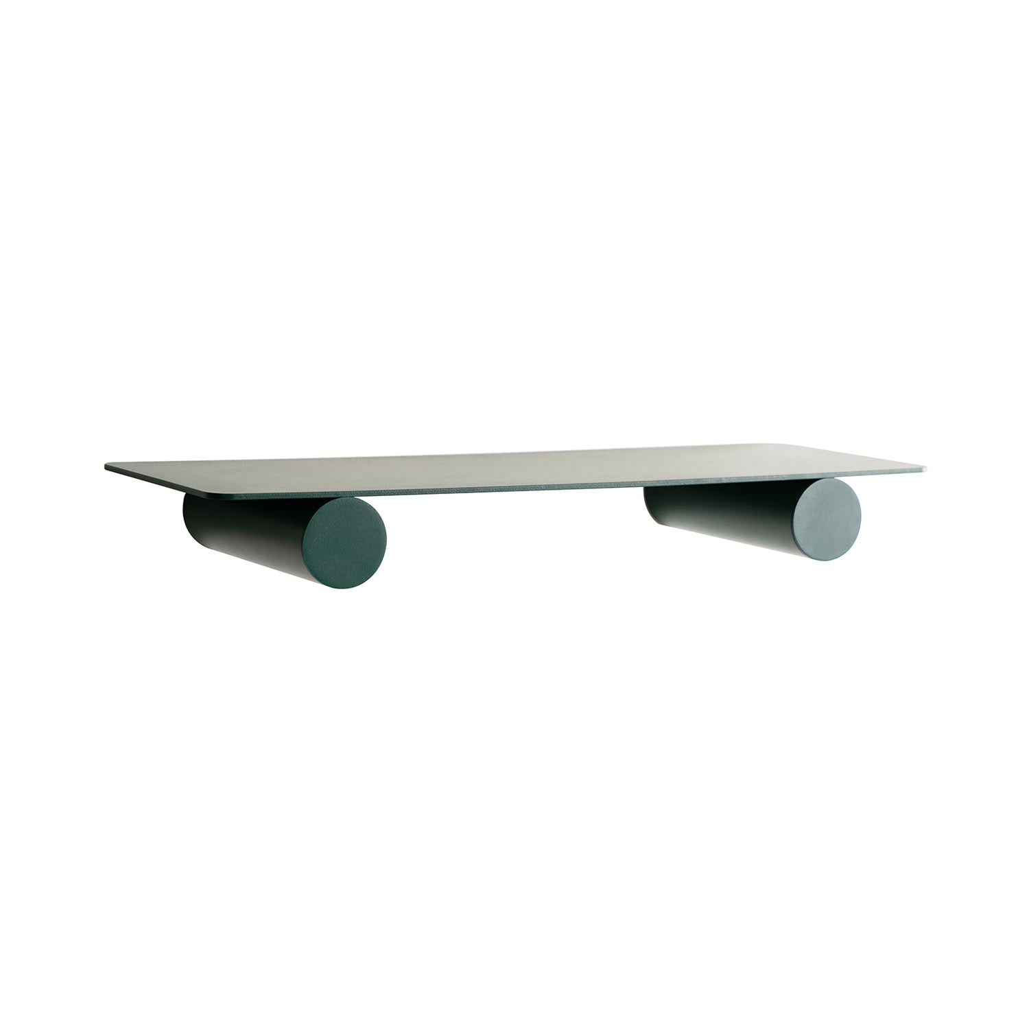 Pipeline Duo Wall Shelf: Moss Green