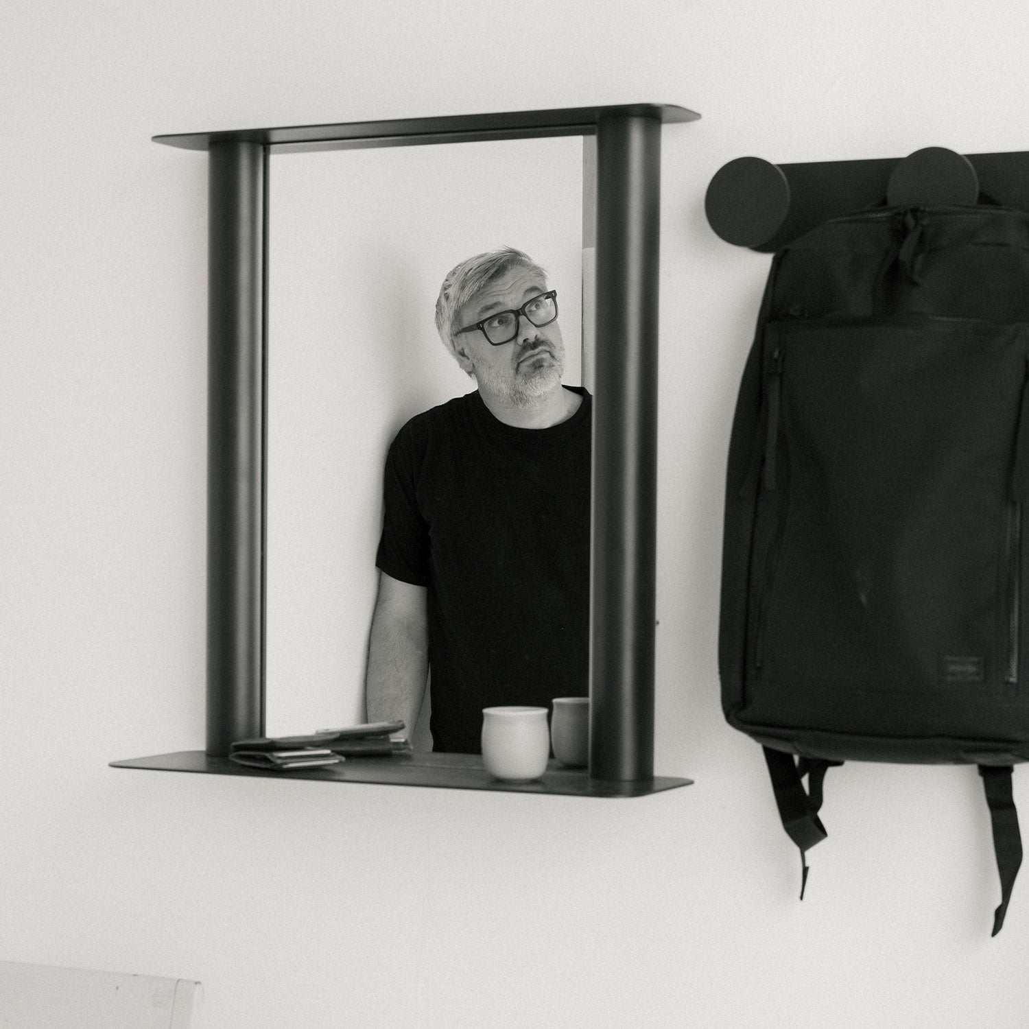 Pipeline Wall Mirror