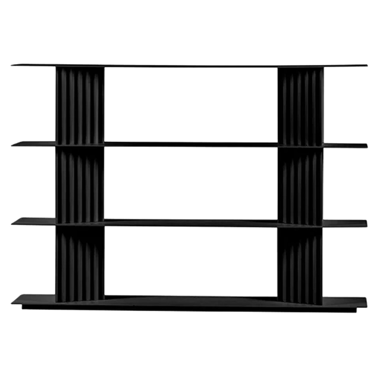 Plec Shelving: Small + Medium + Jet Black