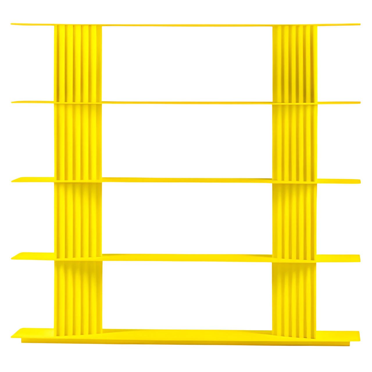 Plec Shelving: Small + High + Sulfur Yellow