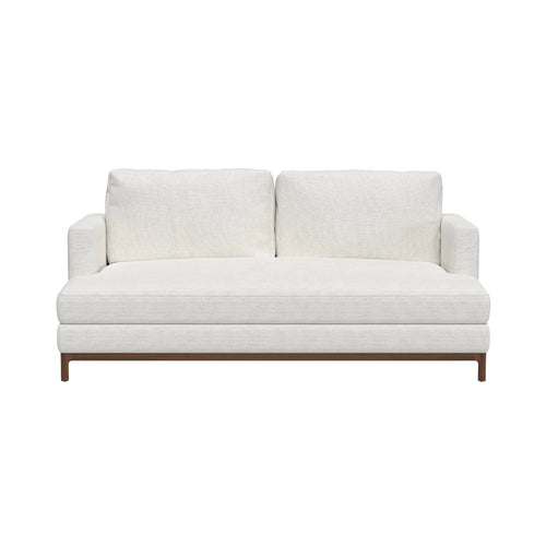 Qi 2 Seater Sofa: Natural Walnut