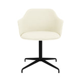 Rely Armchair HW42: Set of 4 + Black
