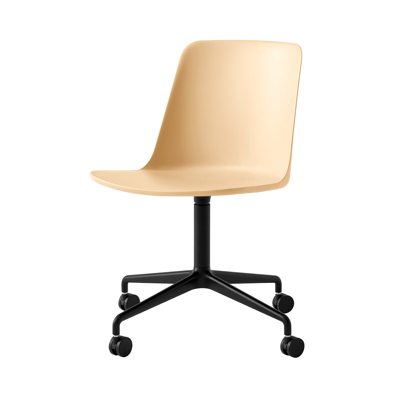 Rely Chair HW21: Beige Sand + Black