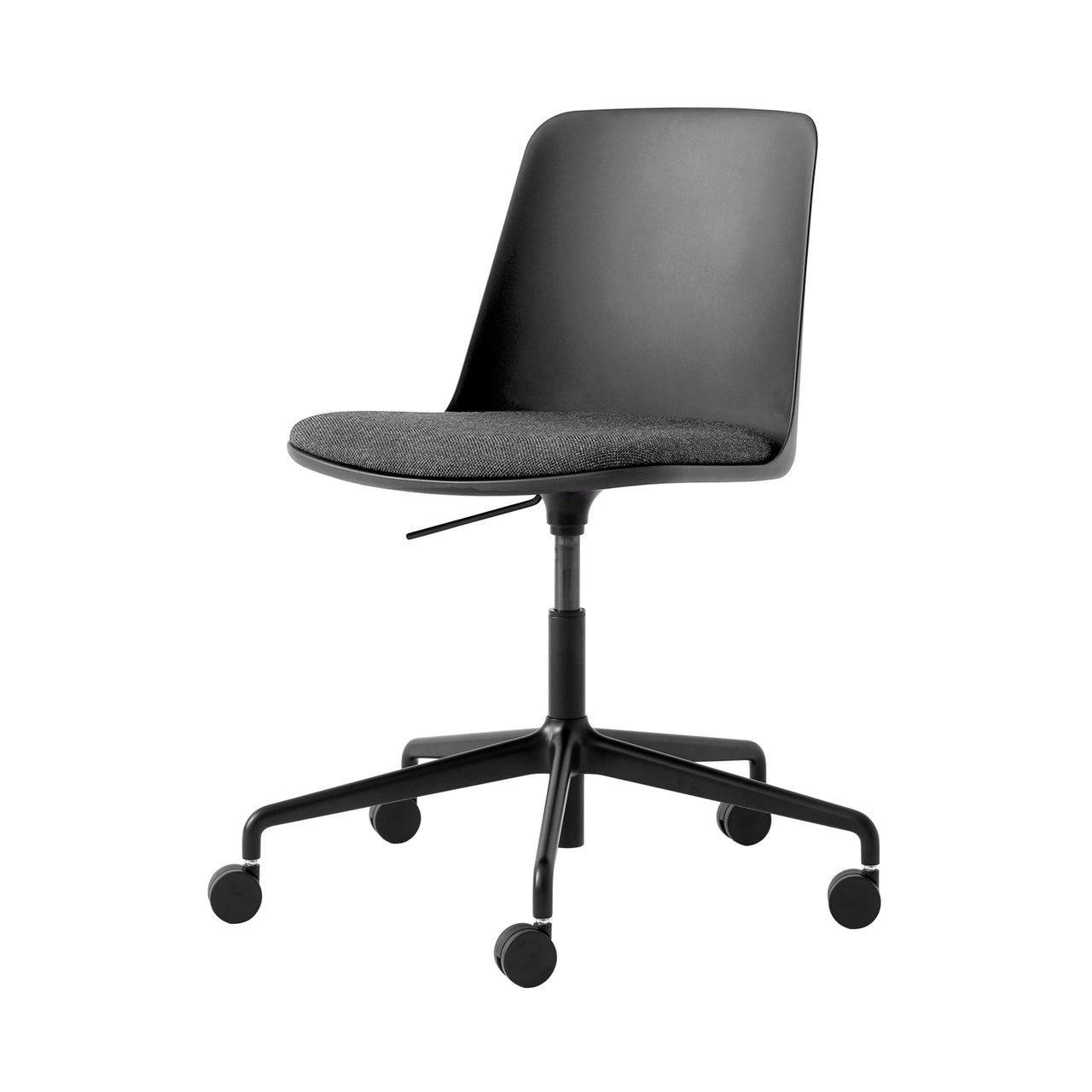 Rely Chair HW29: Stone Grey + Black
