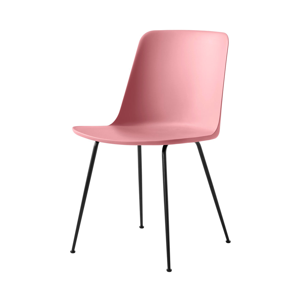 Rely Chair HW6: Set of 4 + Soft Pink + Black