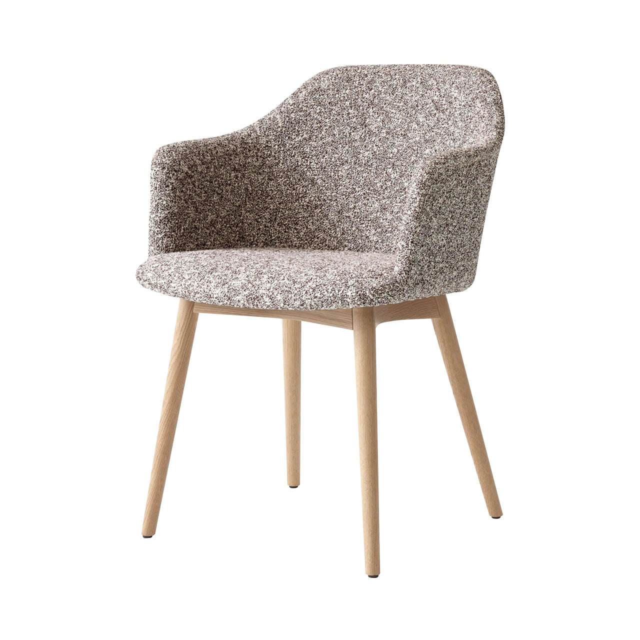 Rely Armchair HW78: Clear Lacquered Oak