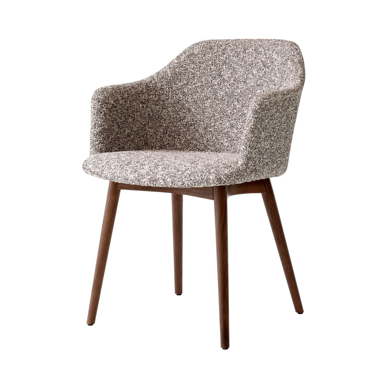 Rely Armchair HW78: Lacquered Walnut