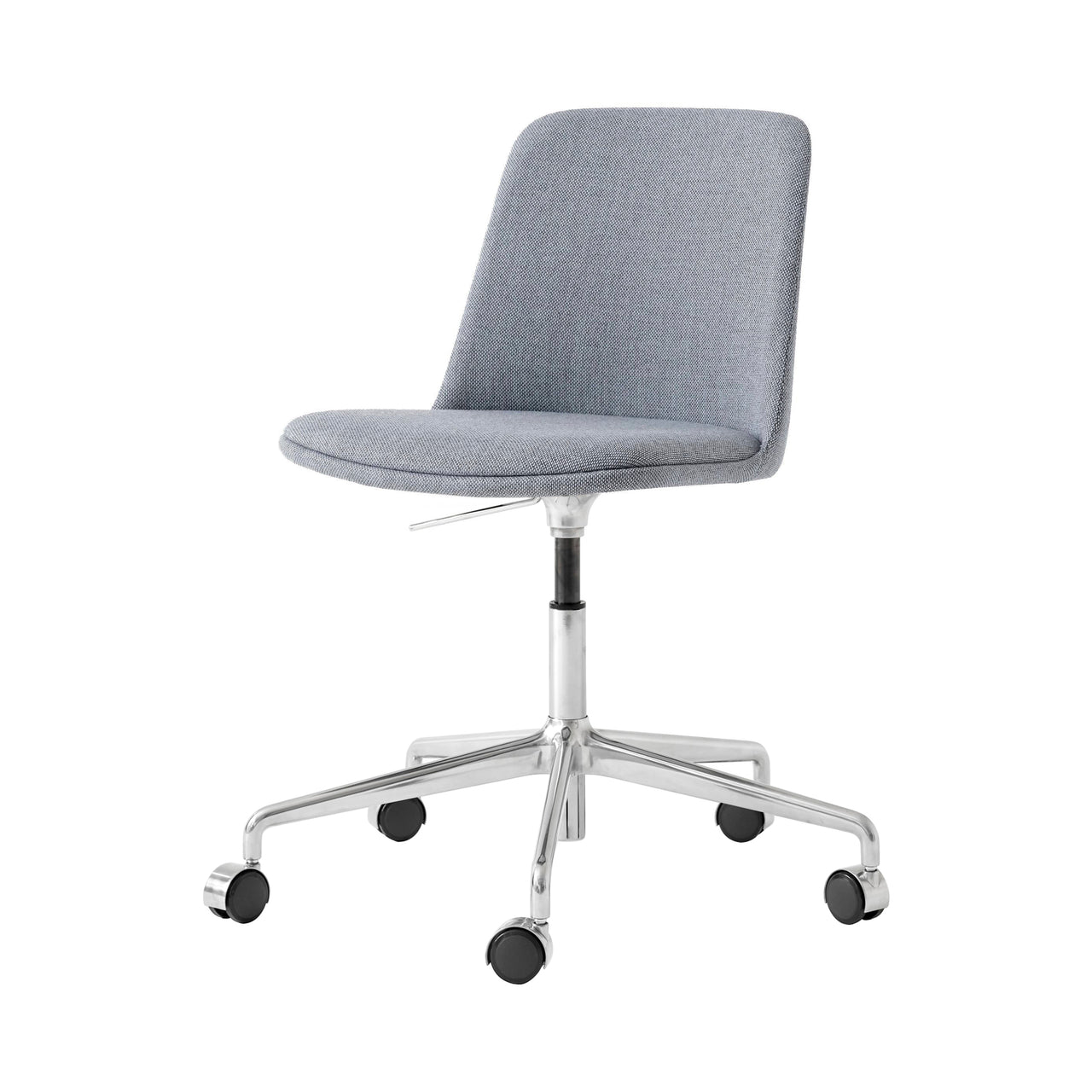 Rely Chair HW31: Polished Aluminum