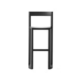 Pier Bar + Counter Stool: Stacking + Counter + Black Stained Oak
