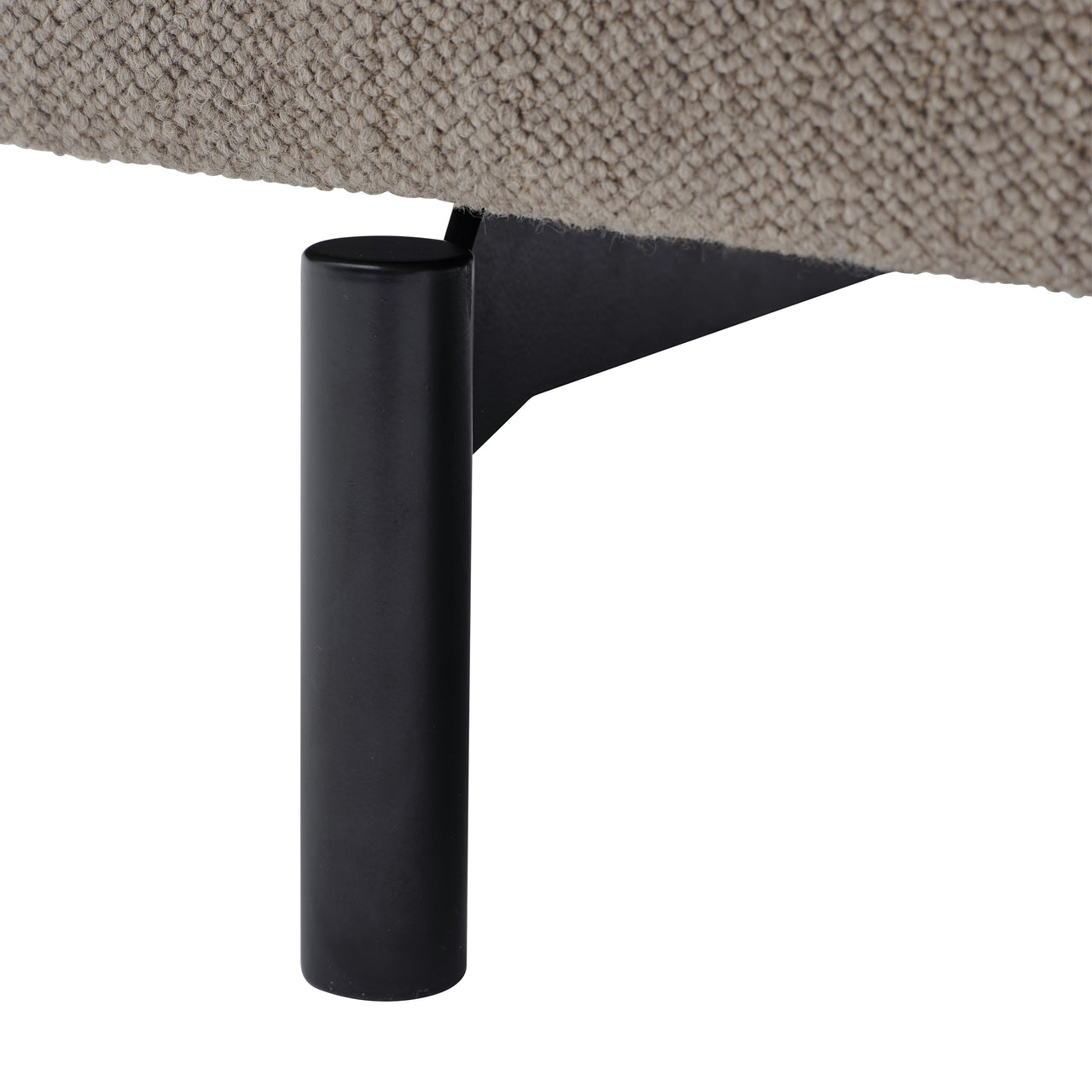 Rest 3 Seater Sofa: Metal Base - Quick Ship