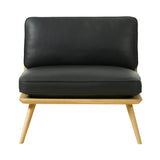 Spine Lounge Suite Chair: Lacquered Oak
