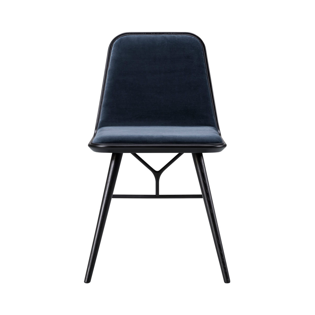 Spine Chair: Black Lacquered Oak